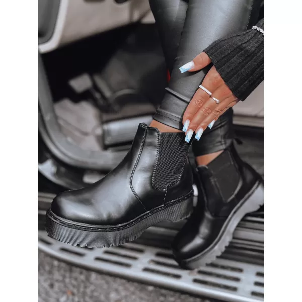  Dámske topánky DSTREET STEPBACK ČIERNA 