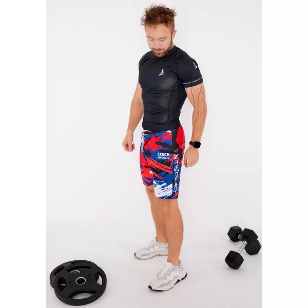  Pánske funkčné kraťasy bez vreciek premium ALTISPORT VOJ/ALM036KRA02 SLOVAK 