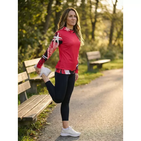  Dámska funkčná mikina premium ALTISPORT VOJ/ALW039MI01 VIVA MAGENTA 