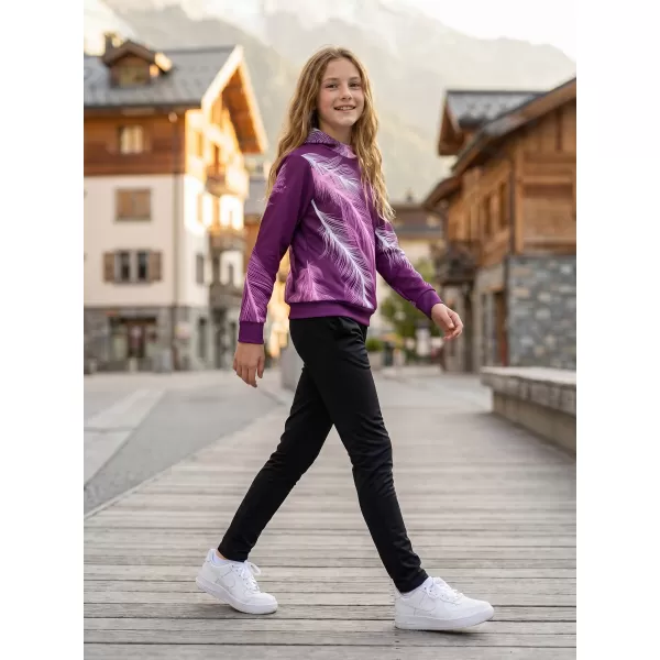  Detská prémiová funkčná mikina ALTISPORT VOJ/ALK001MI01 FUCHSIOVÁ 