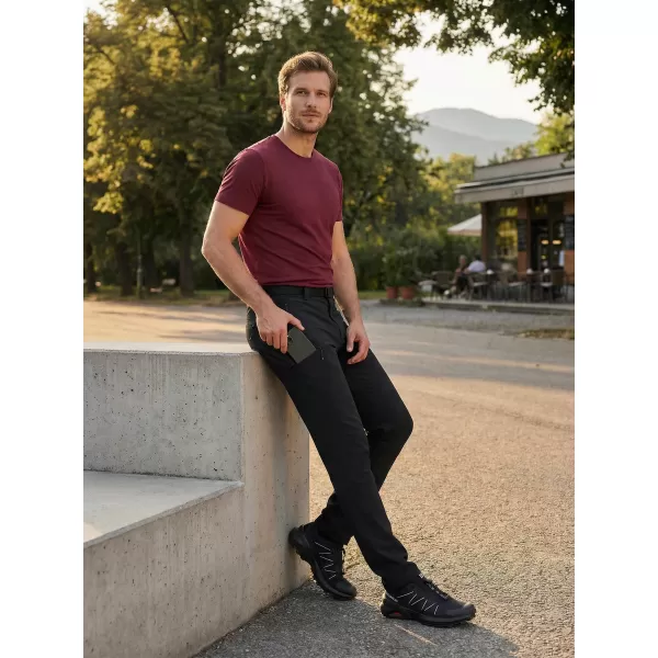 Pánske nohavice ALTISPORT NoPrint NP/ALM6021NJ BLACK/BLACK 