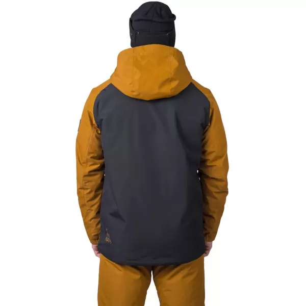  Pánska bunda HANNAH MASCON II ANTHRACITE/GOLDEN BROWN 