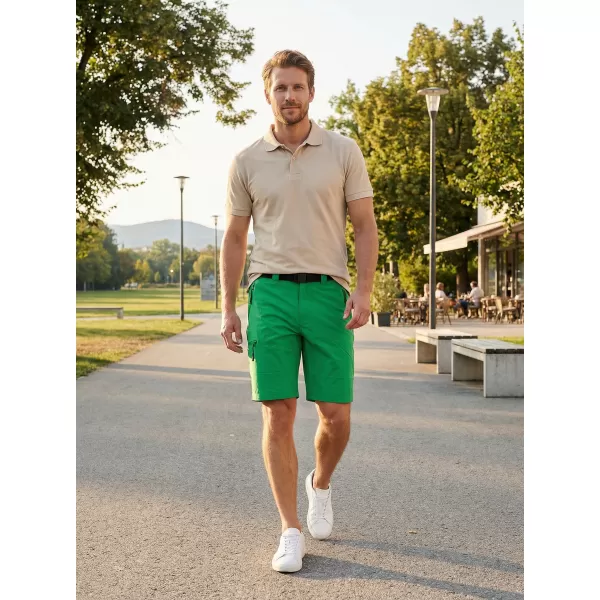  Pánske šortky ALTISPORT NoPrint NP/ALM4021NJ FERN GREEN 