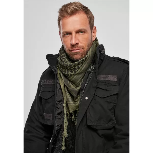  Šatka BRANDIT BD7009 OLIVE/BLACK 