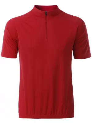 Pánsky cyklo dres ALTISPORT NoPrint NP/ALM215NJ RED