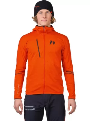 Pánska mikina HANNAH NIRO HOODY SPICY ORANGE MEL
