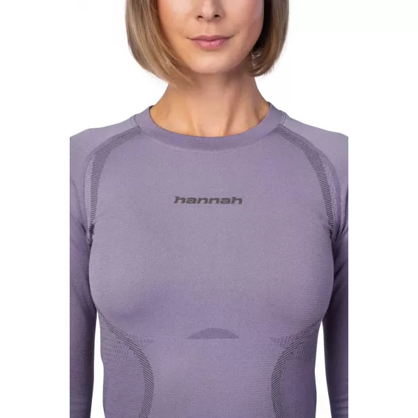  Dámske termo tričko HANNAH THERMO ACTIVE TS L/S W WISTERIA 