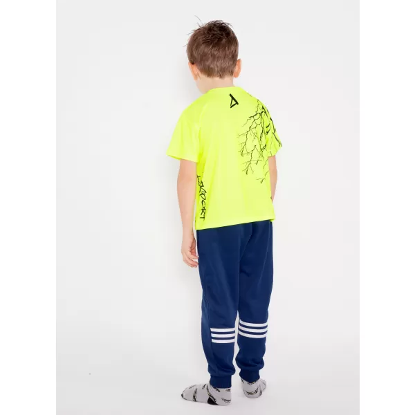  Detské funkčné tričko premium ALTISPORT VOJ/ALK004TR01 NEON YELLOW 