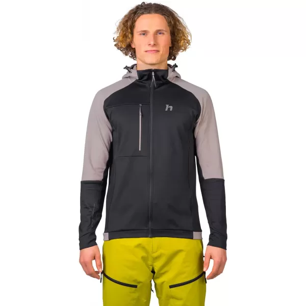  Pánska mikina HANNAH TARIQ HOODY ANTHRACITE/GOAT 