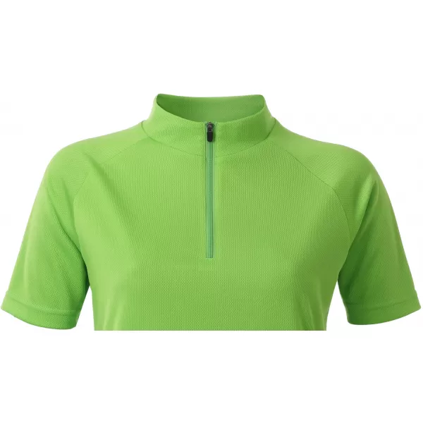  Dámsky cyklo dres ALTISPORT NoPrint NP/ALW115NJ LIME GREEN 
