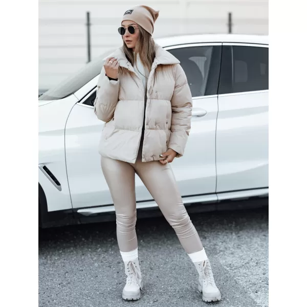 Dámska bunda DSTREET LARO ty4703 BÉŽOVÁ 