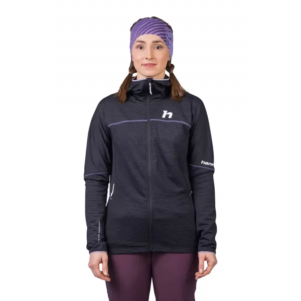  Dámska mikina HANNAH MEDA HOODY ANTHRACITE MEL 