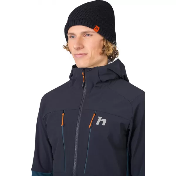  Pánska bunda HANNAH TRANE HOODY ANTHRACITE/STRATIFIED SEA 