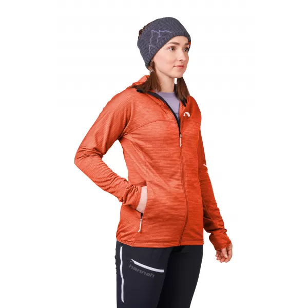  Dámska mikina HANNAH MEDA HOODY SPICY ORANGE MEL 