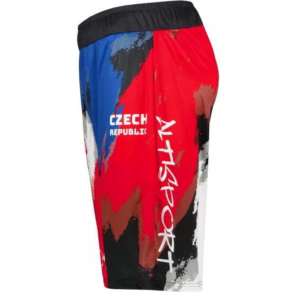  Pánske funkčné kraťasy bez vreciek premium ALTISPORT VOJ/ALM036KRA02 ŠMÚHY 