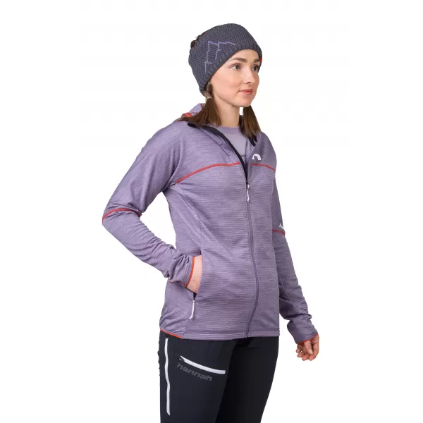  Dámska mikina HANNAH MEDA HOODY LAVENDER GRAY MEL 