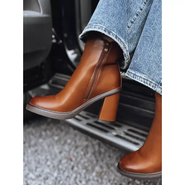  Dámske topánky DSTREET STYLOBOOT KARAMEL 