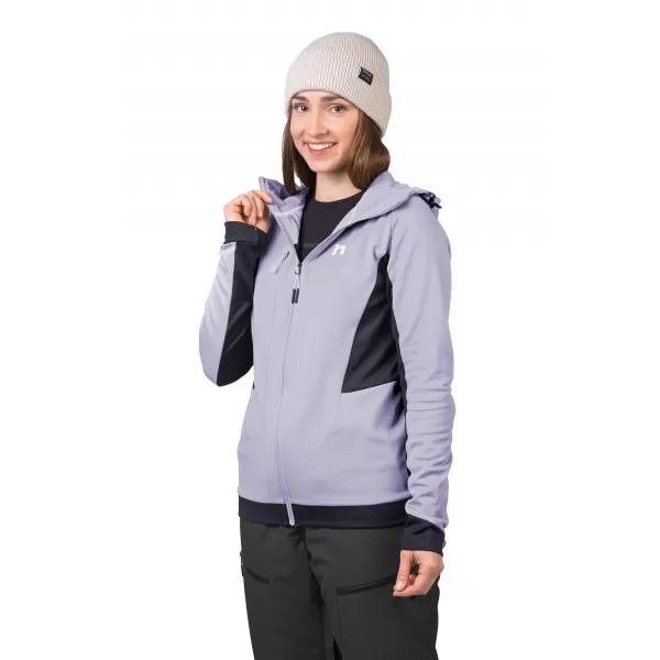  Dámska mikina HANNAH NELA HOODY LAVENDER AURA/ANTHRACITE 
