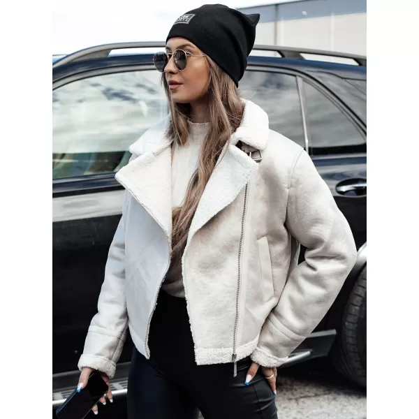  Dámska bunda DSTREET SOFTSTILL TY4748 BIELA 