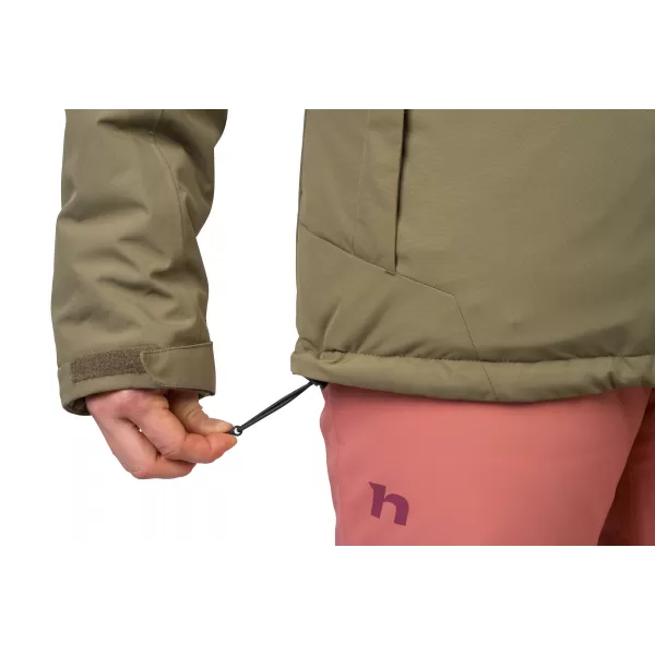  Dámska bunda HANNAH MAKY COL BURNT OLIVE/ANTHRACITE 