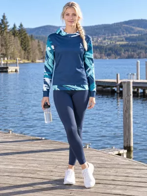 Dámska funkčná mikina premium ALTISPORT VOJ/ALW039MI01 NAVY