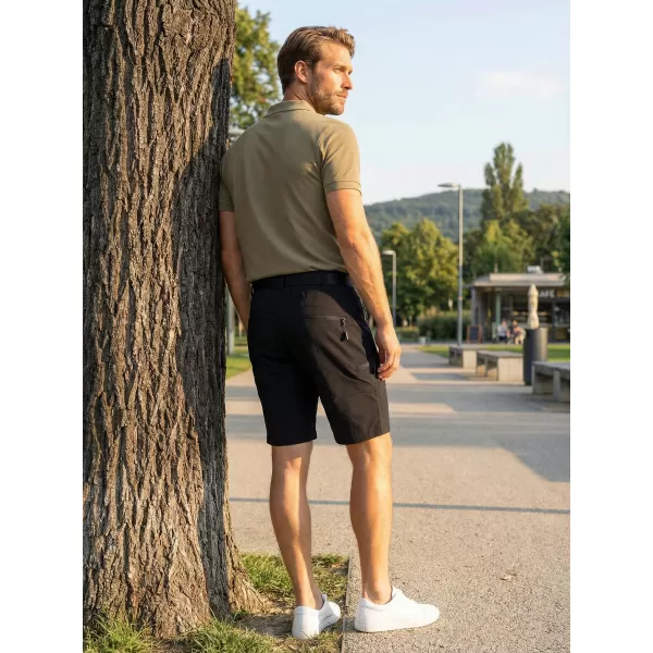  Pánske šortky ALTISPORT NoPrint NP/ALM4021NJ BLACK 