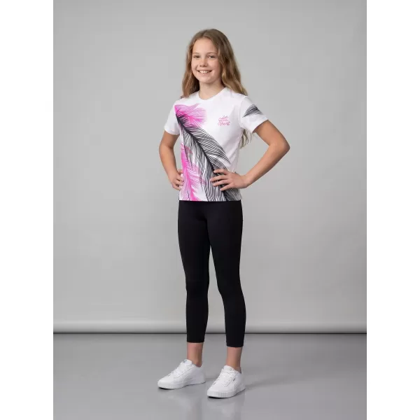  Detské prémiové funkčné tričko ALTISPORT VOJ/ALK001TR01 BIELA 