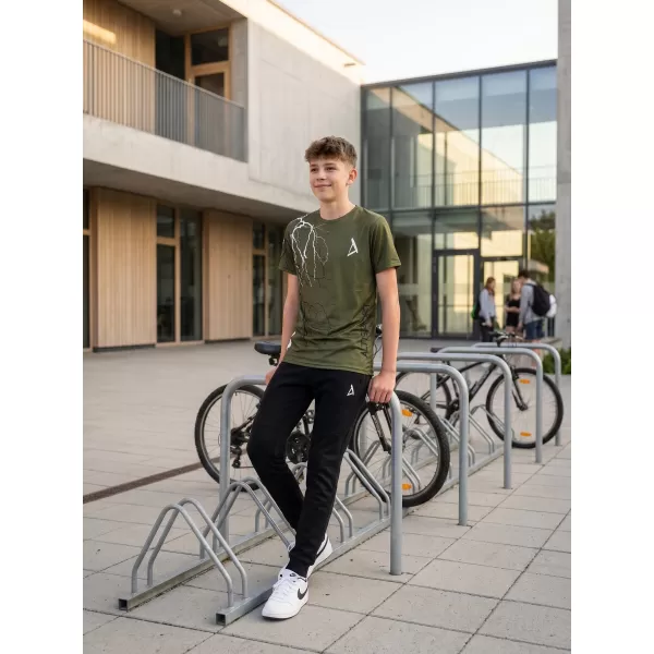 Detské funkčné tričko premium ALTISPORT VOJ/ALK004TR01 OLIVOVÁ 