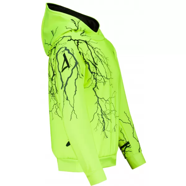  Detská funkčná mikina premium ALTISPORT VOJ/ALK004MI01 NEON YELLOW 