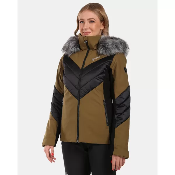  Dámska lyžiarska bunda KILPI LIN-W WL0110KI KHAKI 
