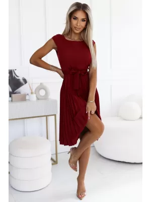 Šaty NUMOCO LILA 311-15 BORDOVÁ