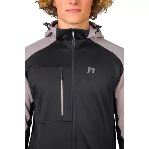 Pánska mikina HANNAH TARIQ HOODY ANTHRACITE/GOAT 