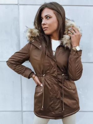 Dámska bunda DSTREET VIXEN TY3871 KARAMEL