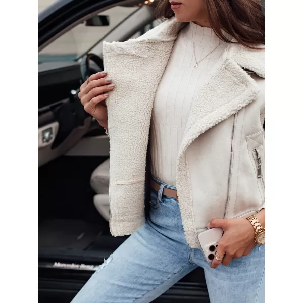  Dámska vesta DSTREET WOOLZIP TY4743 BIELA 