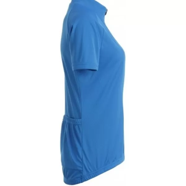  Dámsky cyklo dres ALTISPORT NoPrint NP/ALW115NJ BRIGHT BLUE 