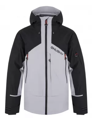 Pánska lyžiarska bunda HUSKY Geilo M Gray/Black