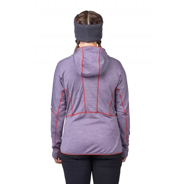  Dámska mikina HANNAH MEDA HOODY LAVENDER GRAY MEL 
