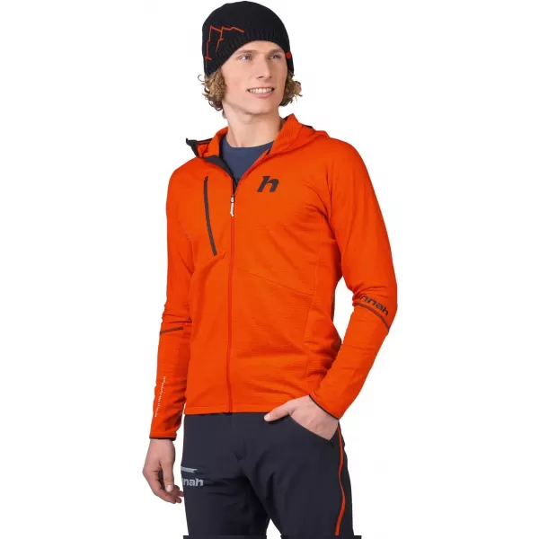  Pánska mikina HANNAH NIRO HOODY SPICY ORANGE MEL 