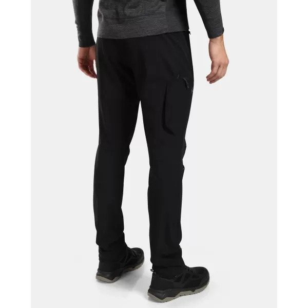  Pánske outdoorové nohavice KILPI TIDE-M WM0413KI čierna 
