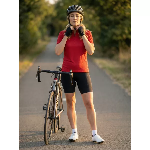  Dámsky cyklo dres ALTISPORT NoPrint NP/ALW115NJ RED 