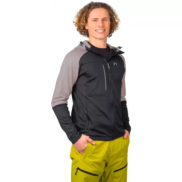  Pánska mikina HANNAH TARIQ HOODY ANTHRACITE/GOAT 