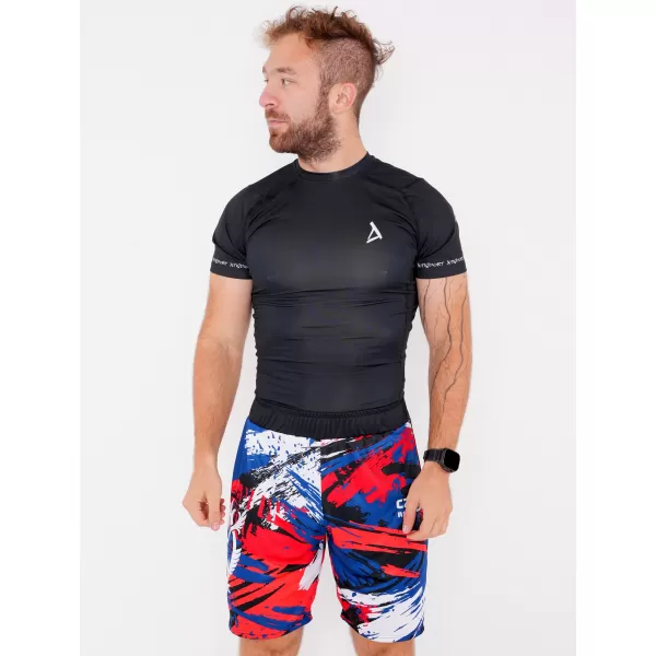  Pánske funkčné kraťasy bez vreciek premium ALTISPORT VOJ/ALM036KRA02 SLOVAK 