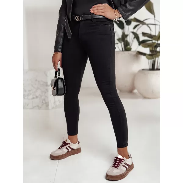  Dámske džínsy DSTREET STYLOVITA ČIERNA 