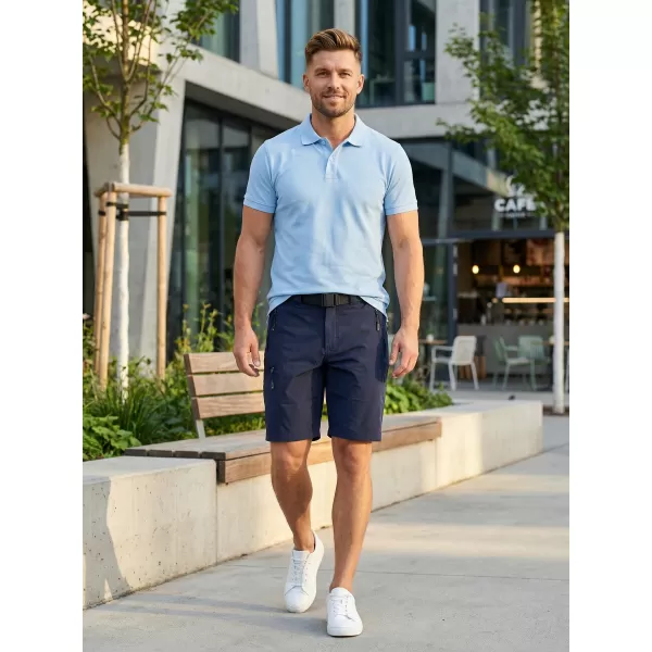  Pánske šortky ALTISPORT NoPrint NP/ALM4021NJ NAVY 