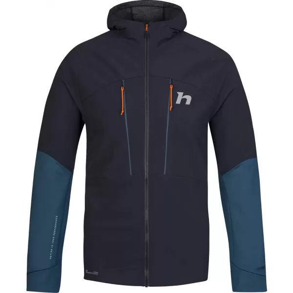  Pánska bunda HANNAH TRANE HOODY ANTHRACITE/STRATIFIED SEA 