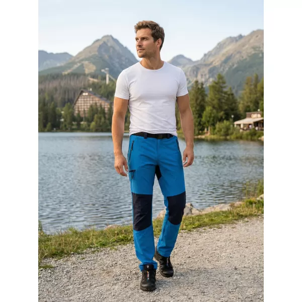  Pánske nohavice ALTISPORT NoPrint NP/ALM6021NJ BRIGHT BLUE/NAVY 