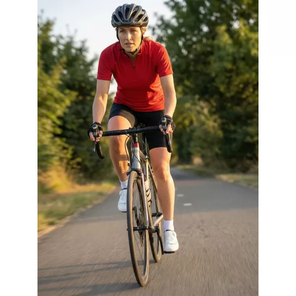  Dámsky cyklo dres ALTISPORT NoPrint NP/ALW115NJ RED 