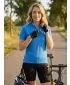 Dámsky cyklo dres ALTISPORT NoPrint NP/ALW115NJ BRIGHT BLUE