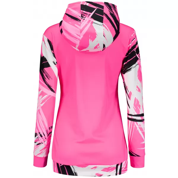 Dámska funkčná mikina premium ALTISPORT VOJ/ALW039MI01 FLUO PINK 