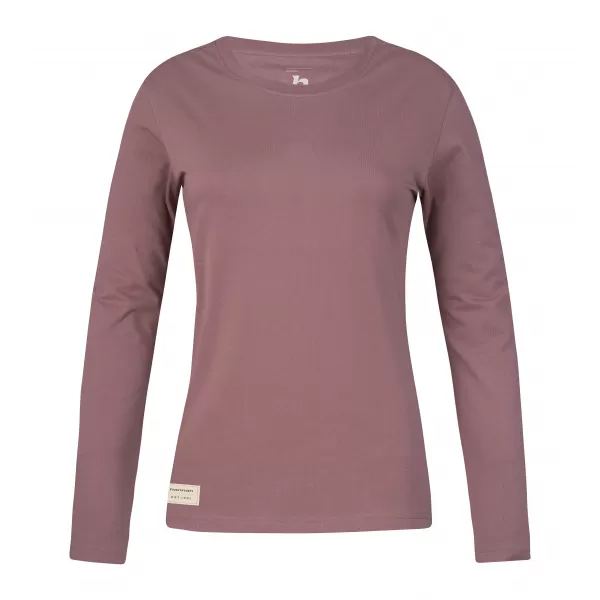  Dámske tričko s dlhým rukávom HANNAH ALERIN ROSE TAUPE 